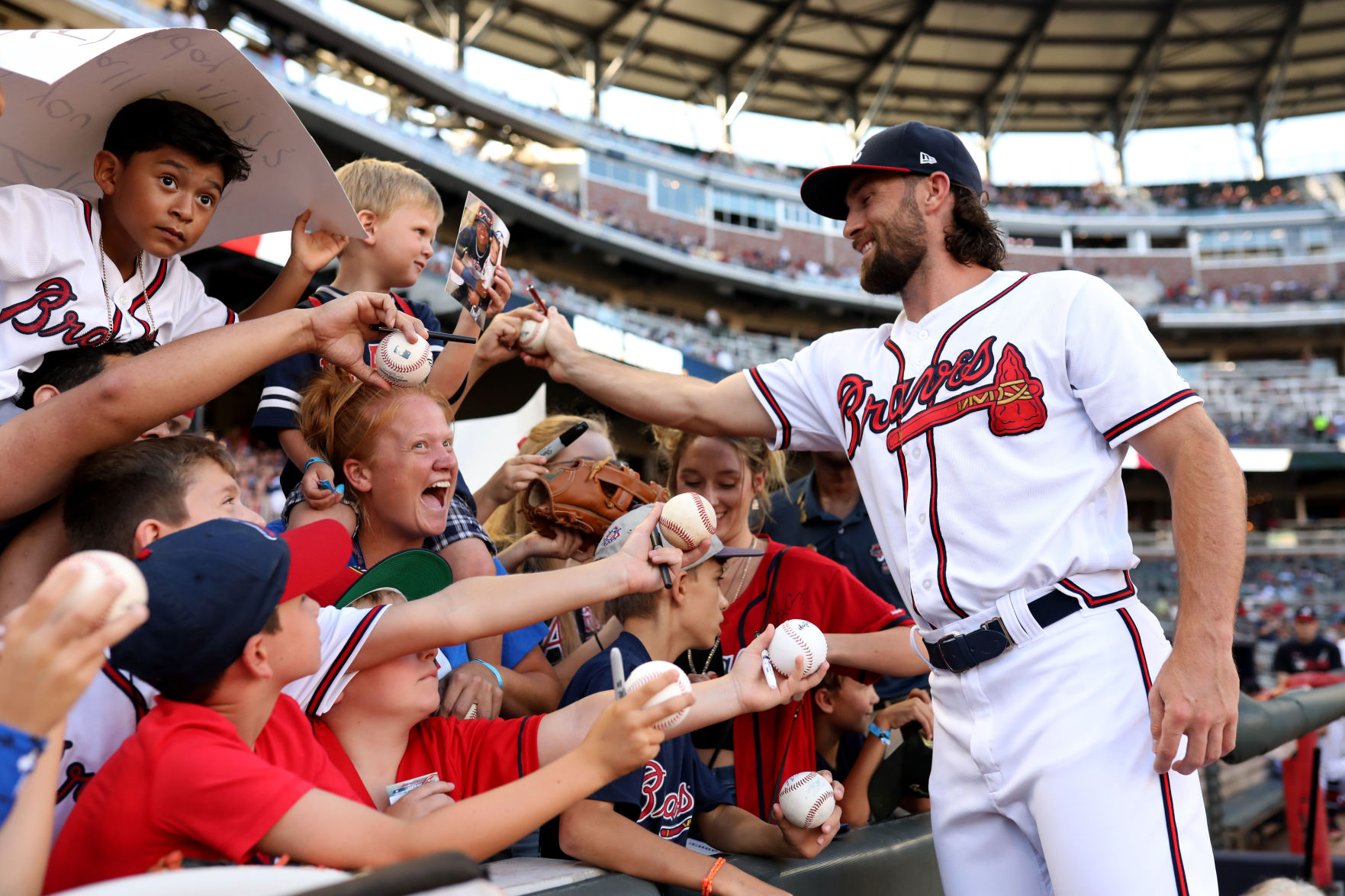 MLB: Kansas City Royals at Atlanta Braves